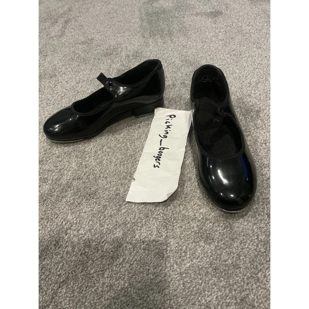 Size 5m Youth Black‎ Capezio Tap Shoes